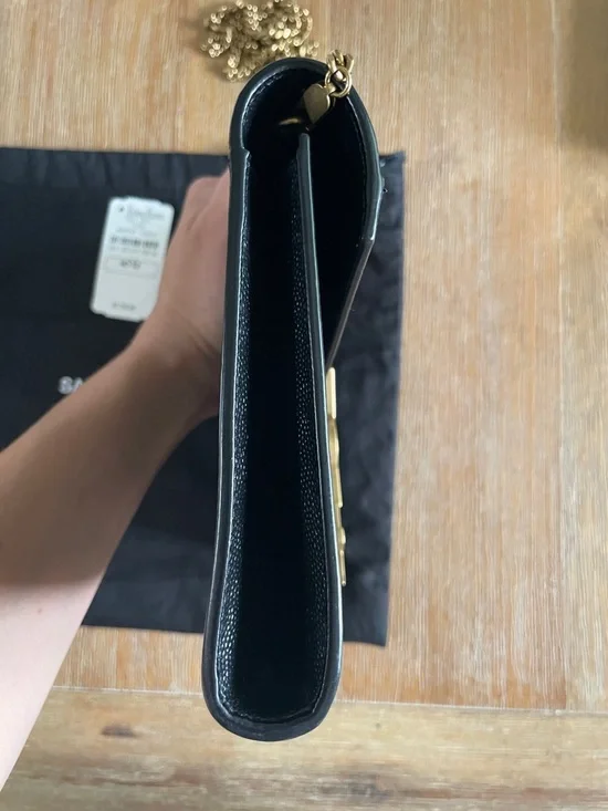 Saint Laurent Cassandra Chain on a Wallet Bag - Picture 7 of 14